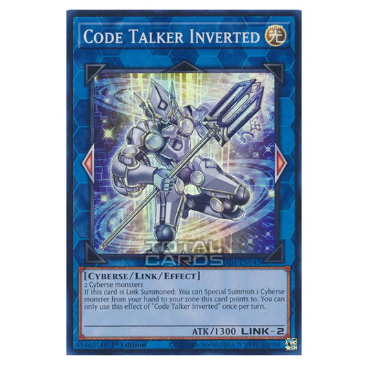 Yu-Gi-Oh! - 25th Anniversary Rarity Collection - Code Talker Inverted (Super Rare) RA01-EN045-SR