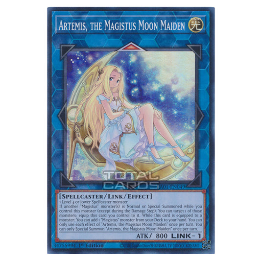 Yu-Gi-Oh! - 25th Anniversary Rarity Collection - Artemis, the Magistus Moon Maiden (Super Rare) RA01-EN049-SR