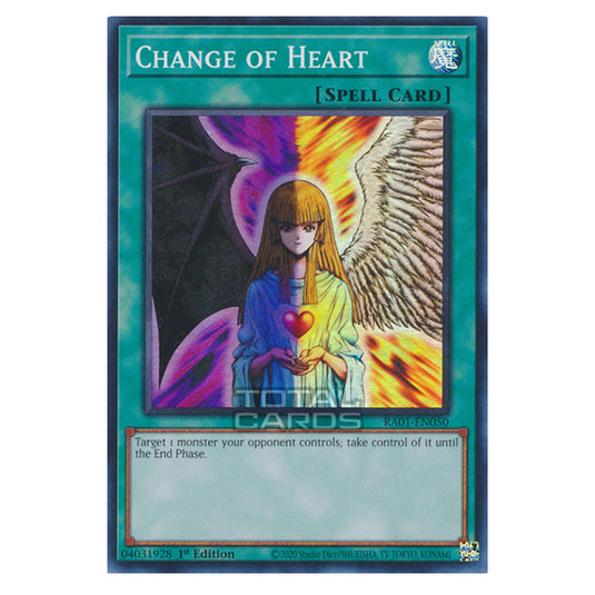Yu-Gi-Oh! - 25th Anniversary Rarity Collection - Change of Heart (Super Rare) RA01-EN050-SR