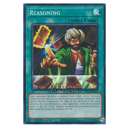 Yu-Gi-Oh! - 25th Anniversary Rarity Collection - Reasoning (Super Rare) RA01-EN052-SR