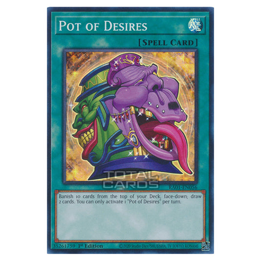 Yu-Gi-Oh! - 25th Anniversary Rarity Collection - Pot of Desires (Super Rare) RA01-EN056-SR