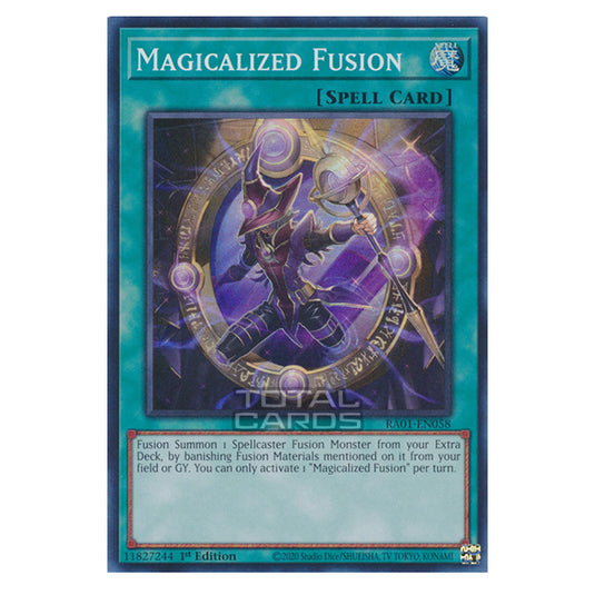Yu-Gi-Oh! - 25th Anniversary Rarity Collection - Magicalized Fusion (Super Rare) RA01-EN058-SR