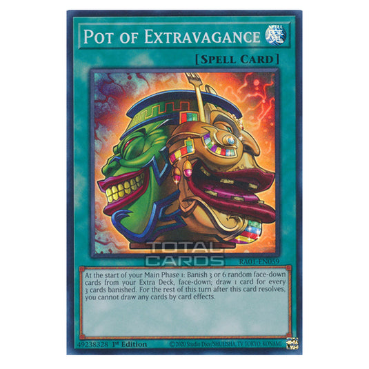 Yu-Gi-Oh! - 25th Anniversary Rarity Collection - Pot of Extravagance (Super Rare) RA01-EN059-SR
