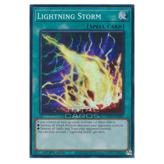 Yu-Gi-Oh! - 25th Anniversary Rarity Collection - Lightning Storm (Super Rare) RA01-EN061-SR
