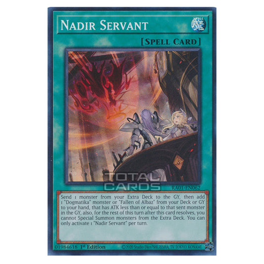 Yu-Gi-Oh! - 25th Anniversary Rarity Collection - Nadir Servant (Super Rare) RA01-EN062-SR