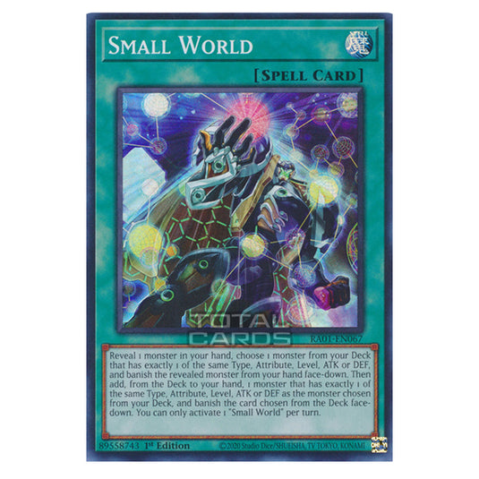 Yu-Gi-Oh! - 25th Anniversary Rarity Collection - Small World (Super Rare) RA01-EN067-SR