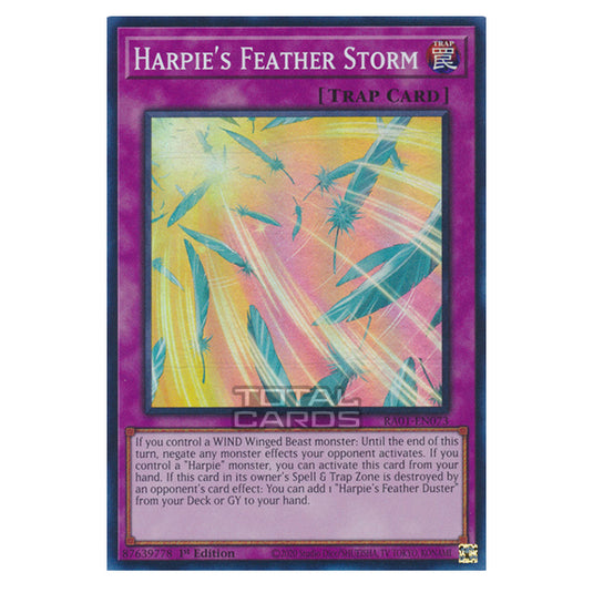 Yu-Gi-Oh! - 25th Anniversary Rarity Collection - Harpie's Feather Storm RA01-EN073