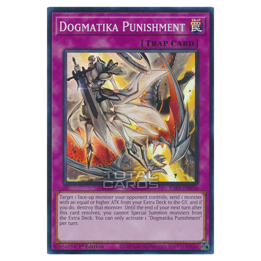 Yu-Gi-Oh! - 25th Anniversary Rarity Collection - Dogmatika Punishment (Super Rare) RA01-EN076-SR