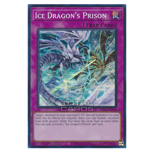 Yu-Gi-Oh! - 25th Anniversary Rarity Collection - Ice Dragon's Prison (Super Rare) RA01-EN078-SR