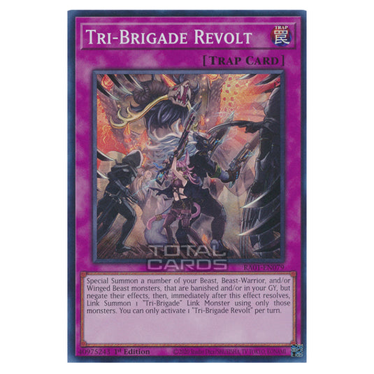 Yu-Gi-Oh! - 25th Anniversary Rarity Collection - Tri-Brigade Revolt (Super Rare) RA01-EN079-SR