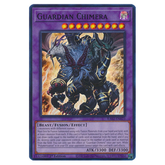 Guardian Chimera RA02-EN023 card from the Yu-Gi-Oh! set 25th Anniversary Rarity Collection II