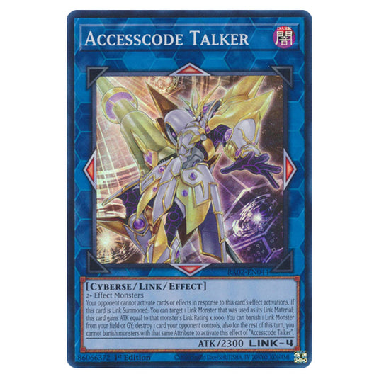 Accesscode Talker RA02-EN044 card from the Yu-Gi-Oh! set 25th Anniversary Rarity Collection II