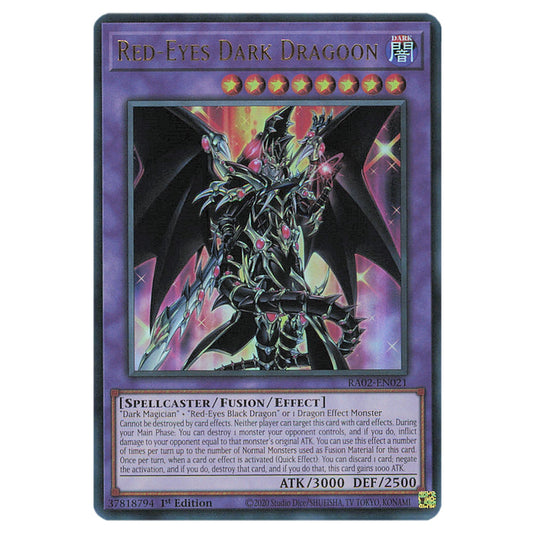 Illusion of Chaos RA02-EN020 card from the Yu-Gi-Oh! set 25th Anniversary Rarity Collection II