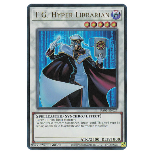 Yu-Gi-Oh! - 25th Anniversary Rarity Collection II - T.G. Hyper Librarian (Ultra Rare) RA02-EN027