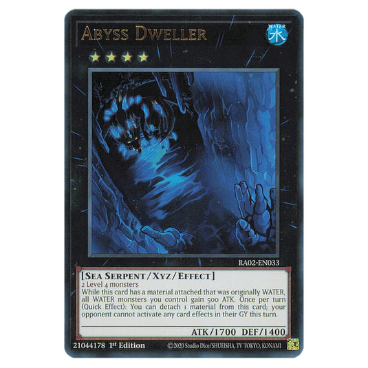 Yu-Gi-Oh! - 25th Anniversary Rarity Collection II - Abyss Dweller (Ultra Rare) RA02-EN033