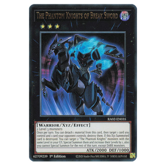 Yu-Gi-Oh! - 25th Anniversary Rarity Collection II - The Phantom Knights of Break Sword (Ultra Rare) RA02-EN035
