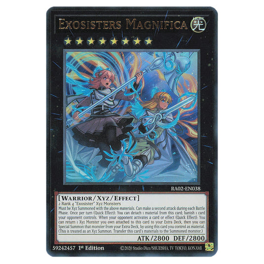 Yu-Gi-Oh! - 25th Anniversary Rarity Collection II - Exosisters Magnifica (Ultra Rare) RA02-EN038