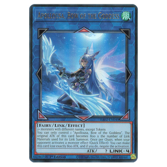 Yu-Gi-Oh! - 25th Anniversary Rarity Collection II - Apollousa, Bow of the Goddess (Alternate Art) (Ultra Rare) RA02-EN040