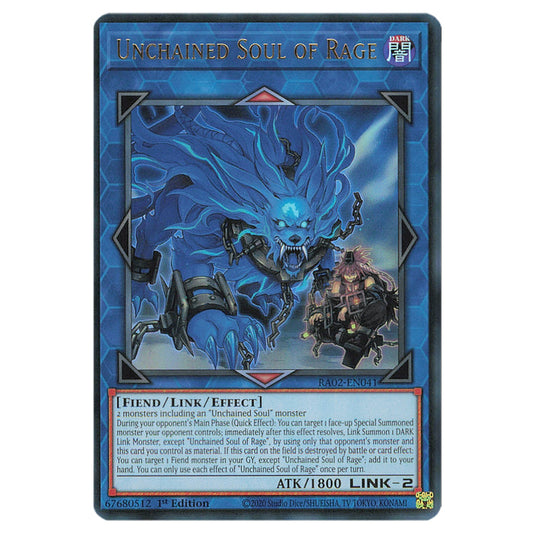 Yu-Gi-Oh! - 25th Anniversary Rarity Collection II - Unchained Soul of Rage (Ultra Rare) RA02-EN041