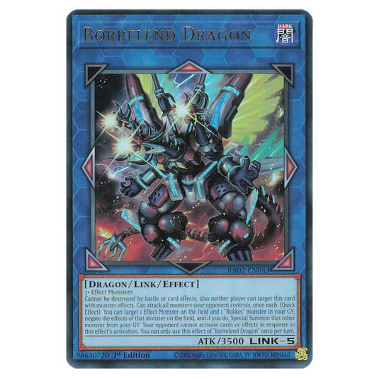Yu-Gi-Oh! - 25th Anniversary Rarity Collection II - Borrelend Dragon (Ultra Rare) RA02-EN043