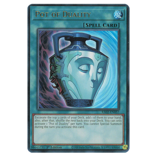 Yu-Gi-Oh! - 25th Anniversary Rarity Collection II - Pot of Duality (Ultra Rare) RA02-EN057