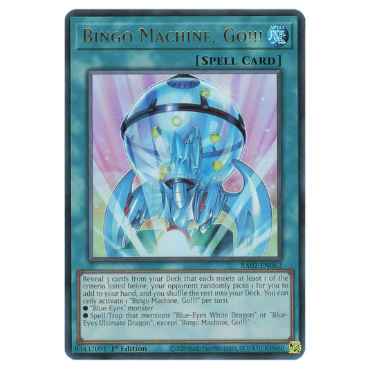 Yu-Gi-Oh! - 25th Anniversary Rarity Collection II - Bingo Machine, Go!!! (Ultra Rare) RA02-EN062