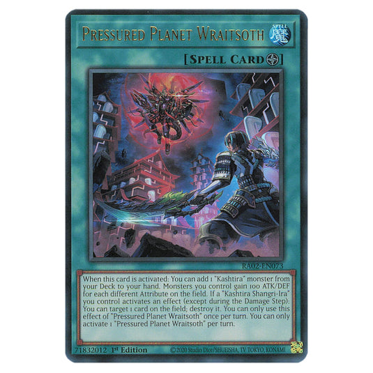 Yu-Gi-Oh! - 25th Anniversary Rarity Collection II - Pressured Planet Wraitsoth (Ultra Rare) RA02-EN073