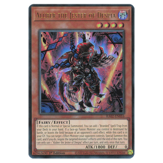 Yu-Gi-Oh! - 25th Anniversary Rarity Collection II - Aluber the Jester of Despia (Ultra Rare) RA02-EN016