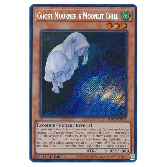 Ghost Mourner & Moonlit Chill (Alternate Art) RA02-EN015 card from the Yu-Gi-Oh! set 25th Anniversary Rarity Collection II