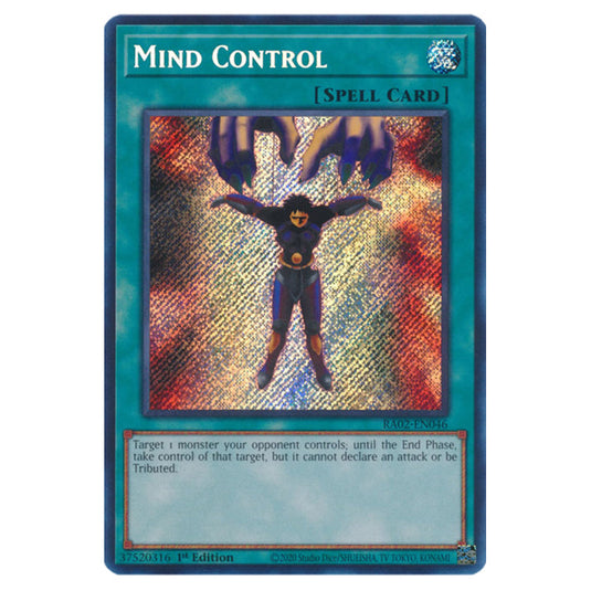 Mind Control RA02-EN046 card from the Yu-Gi-Oh! set 25th Anniversary Rarity Collection II