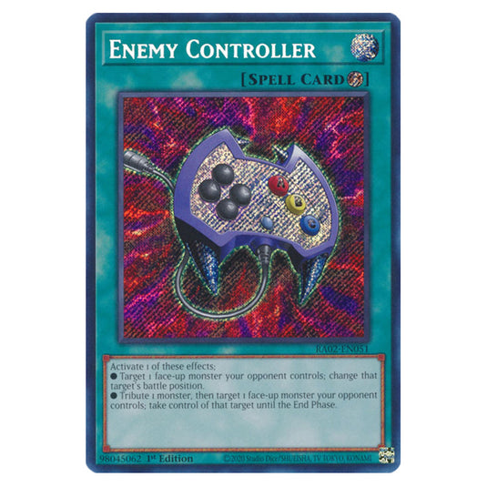 Enemy Controller RA02-EN051 card from the Yu-Gi-Oh! set 25th Anniversary Rarity Collection II