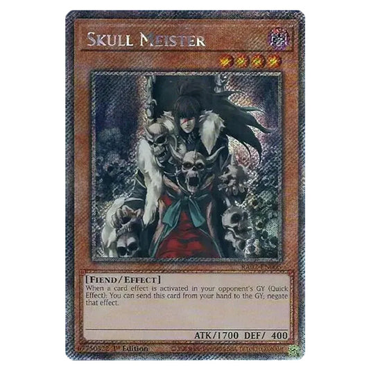 Skull Meister RA02-EN005 card from the Yu-Gi-Oh! set 25th Anniversary Rarity Collection II