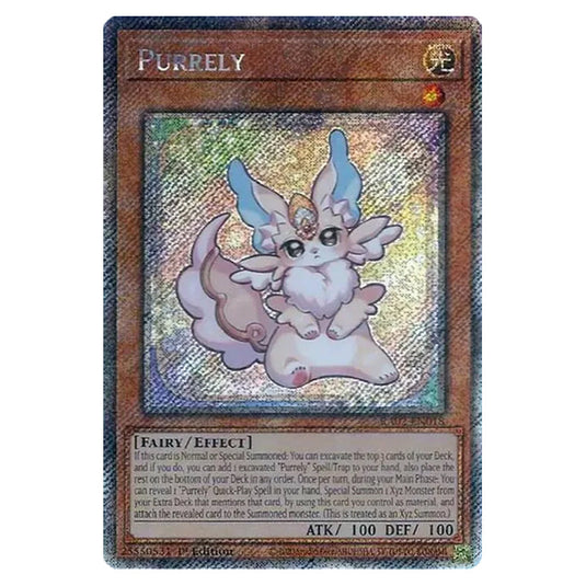 Purrely RA02-EN018 card from the Yu-Gi-Oh! set 25th Anniversary Rarity Collection II