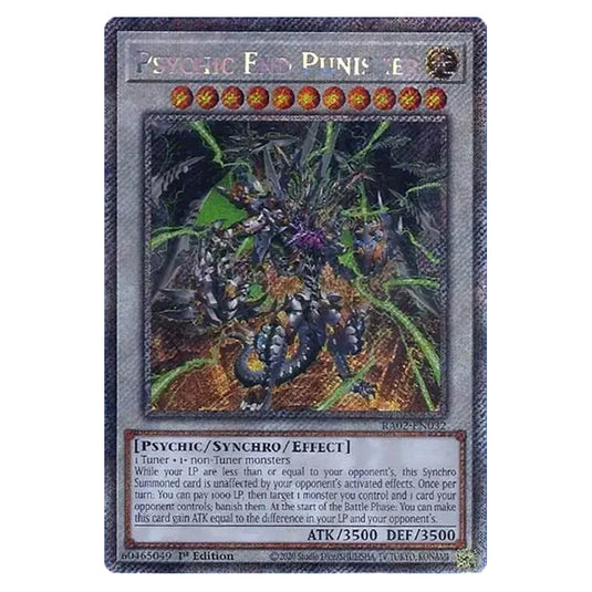 Psychic End Punisher RA02-EN032 card from the Yu-Gi-Oh! set 25th Anniversary Rarity Collection II