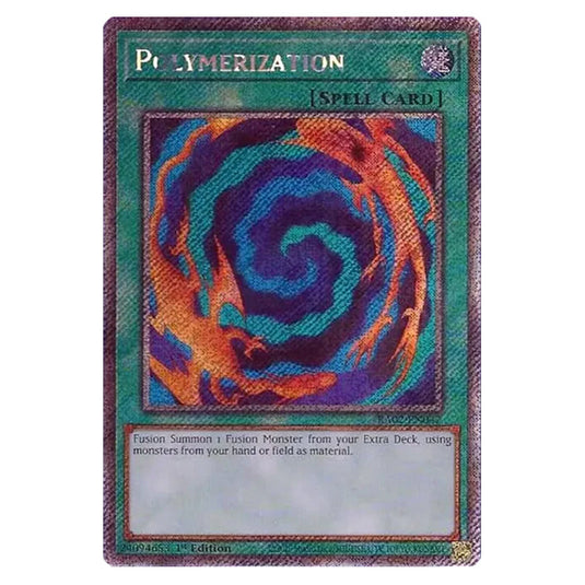 Polymerization RA02-EN047 card from the Yu-Gi-Oh! set 25th Anniversary Rarity Collection II