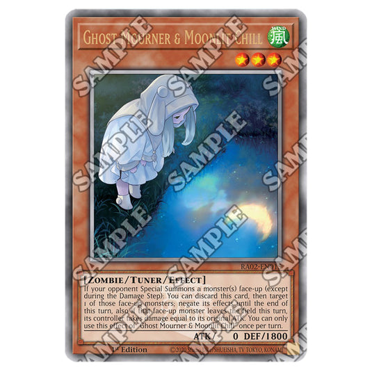 Ghost Mourner & Moonlit Chill (Alternate Art) RA02-EN015 card from the Yu-Gi-Oh! set 25th Anniversary Rarity Collection II