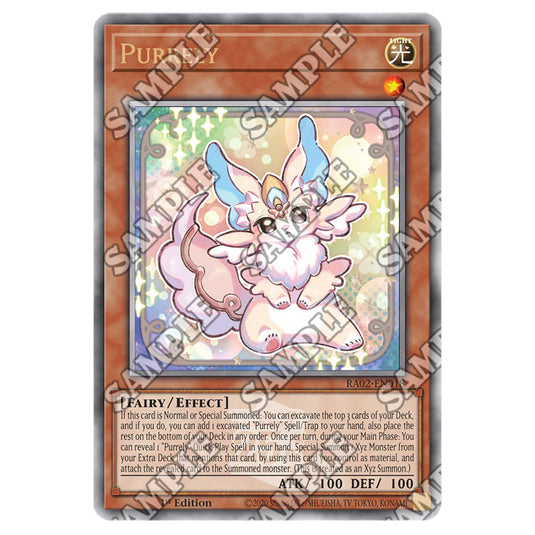 Purrely RA02-EN018 card from the Yu-Gi-Oh! set 25th Anniversary Rarity Collection II