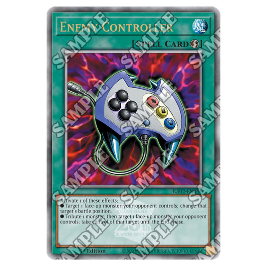 Enemy Controller RA02-EN051 card from the Yu-Gi-Oh! set 25th Anniversary Rarity Collection II