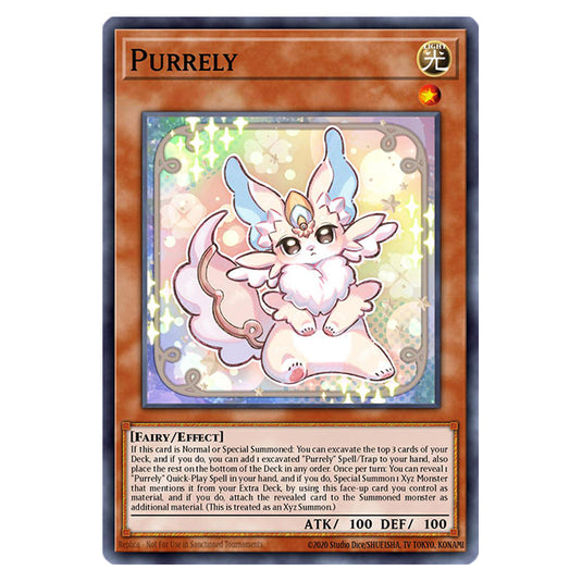 Purrely RA02-EN018 card from the Yu-Gi-Oh! set 25th Anniversary Rarity Collection II