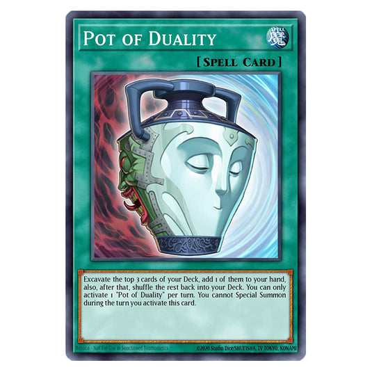 Pot of Duality RA02-EN057 card from the Yu-Gi-Oh! set 25th Anniversary Rarity Collection II