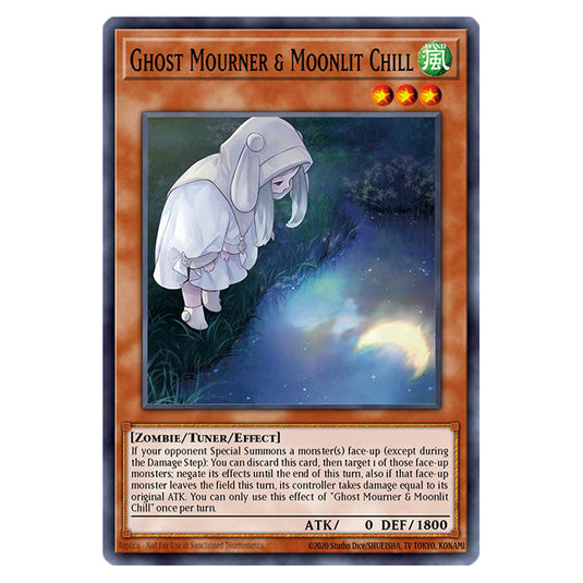 Ghost Mourner & Moonlit Chill (Alternate Art) RA02-EN015 card from the Yu-Gi-Oh! set 25th Anniversary Rarity Collection II