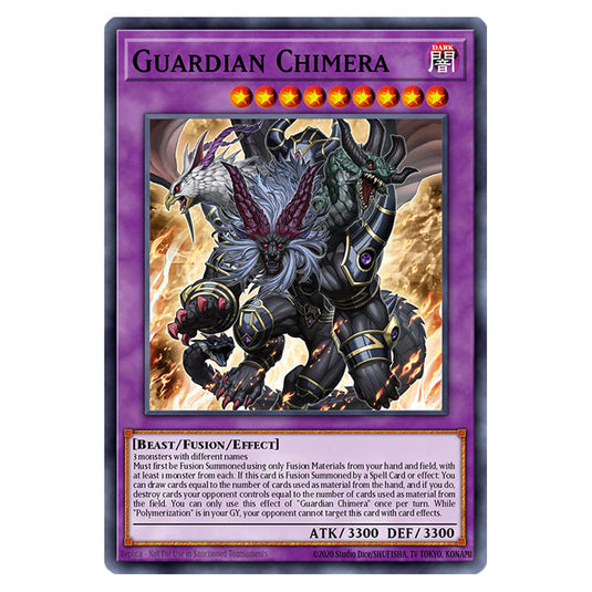 Guardian Chimera RA02-EN023 card from the Yu-Gi-Oh! set 25th Anniversary Rarity Collection II