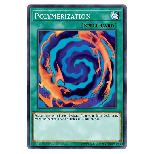 Polymerization RA02-EN047 card from the Yu-Gi-Oh! set 25th Anniversary Rarity Collection II