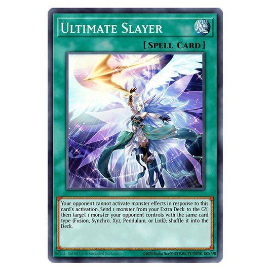 Ultimate Slayer RA02-EN070 card from the Yu-Gi-Oh! set 25th Anniversary Rarity Collection II