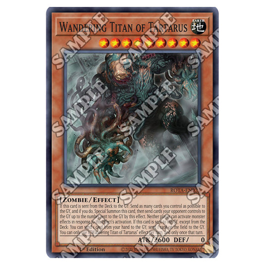 Yu-Gi-Oh! - Rage of the Abyss - Wandering Titan of Tartarus (Common) R Yu-Gi-Oh! - Rage of the Abyss - Wandering Titan of Tartarus (Common) R