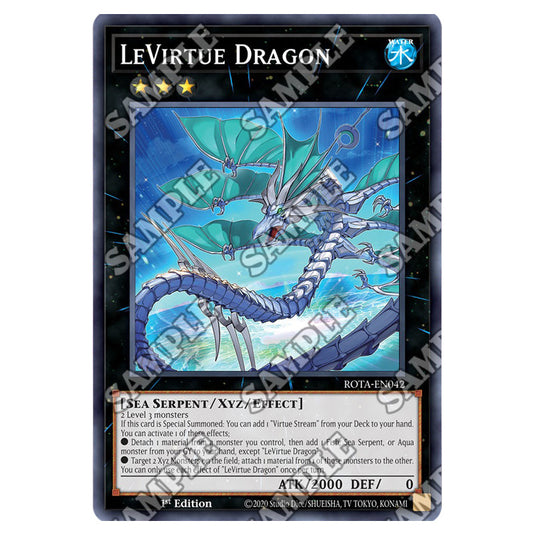 LeVirtue Dragon ROTA-EN042 card from the Yu-Gi-Oh! set Rage of the Abyss