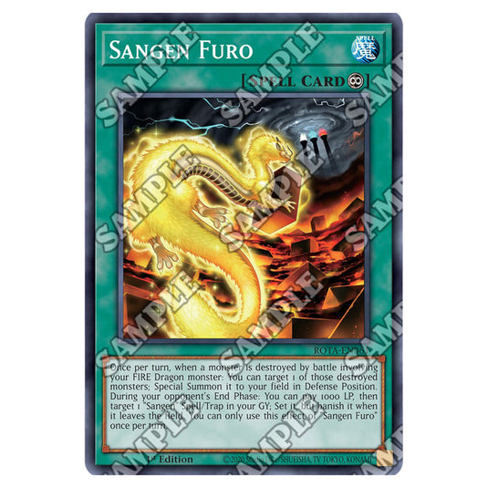 Yu-Gi-Oh! - Rage of the Abyss - Sangen Furo (Common) ROTA-EN061 Yu-Gi-Oh! - Rage of the Abyss - Sangen Furo (Common) ROTA-EN061