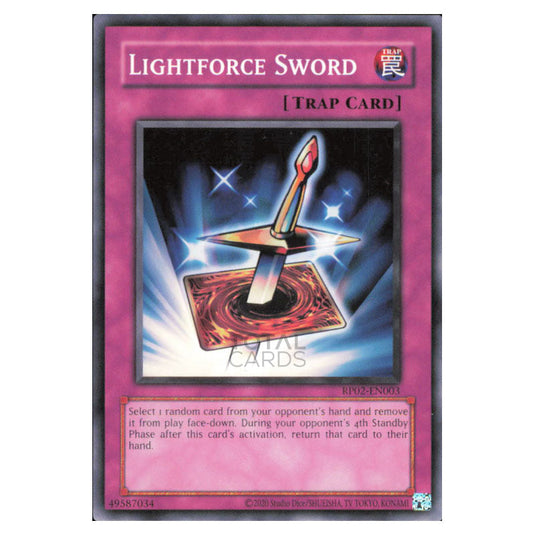Lightforce Sword RP02-EN003 card from the Yu-Gi-Oh! set Retro Pack 2 (2025)
