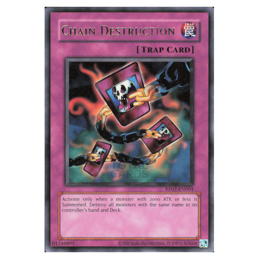 Chain Destruction RP02-EN004 card from the Yu-Gi-Oh! set Retro Pack 2 (2025)