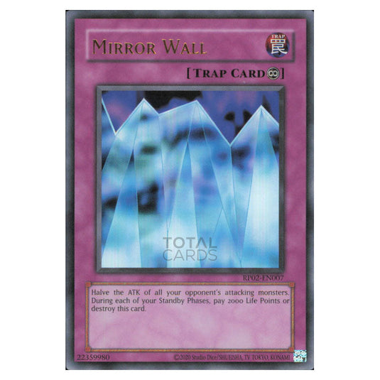 Mirror Wall RP02-EN007 card from the Yu-Gi-Oh! set Retro Pack 2 (2025)